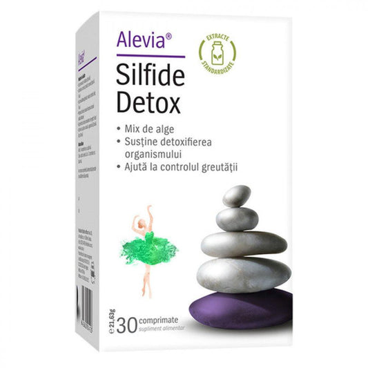 Silfide Detox, 30 comprimate, Alevia-