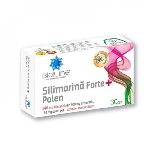 Silimarina Forte + Polen, 30 tablete, Helcor-