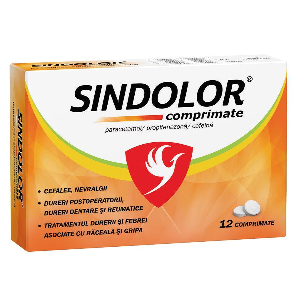 Sindolor, 250Mg paracetamol, 12 comprimate, Fiterman-