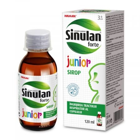 Sinulan Forte Junior sirop, 120 ml, Walmark-