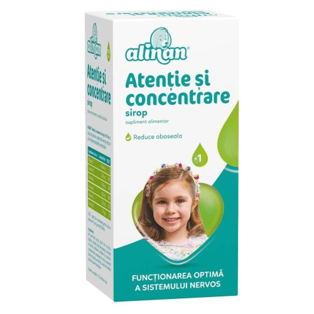 Sirop atentie si concentrare Alinan, 150 ml, Fiterman Pharma