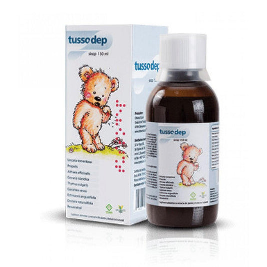 Sirop de tuse pentru copii Tussodep, 150 ml, Dr. Phyto-