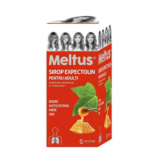 Sirop expectolin pentru adulti Meltus, 100 ml, Solacium Pharma-