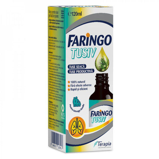 Sirop Faringo Tusiv, 120 ml, Terapia