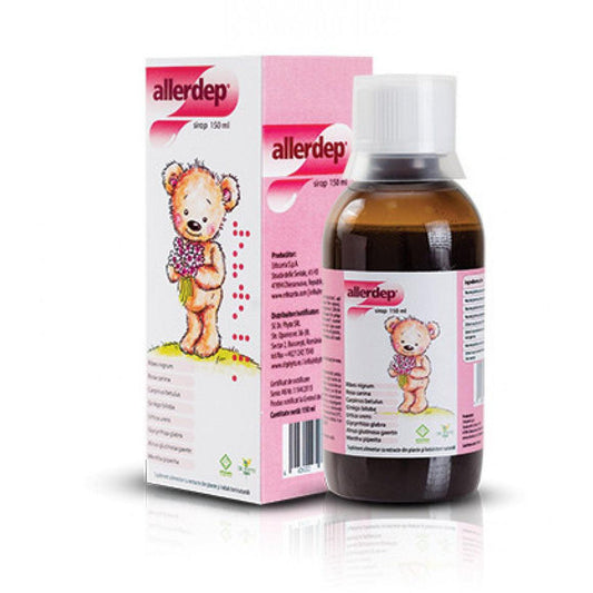 Sirop pentru copii Allerdep, 150 ml, Dr. Phyto-