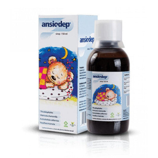 Sirop pentru copii Ansiodep, 150 ml, Dr. Phyto-