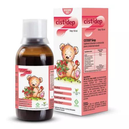 Sirop pentru copii Cistidep, 150 ml, Dr. Phyto