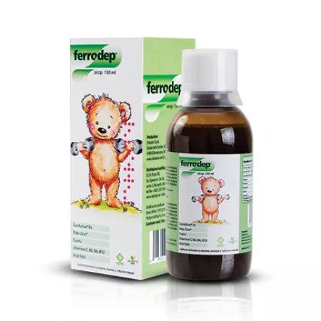 Sirop pentru copii Ferrodep, 150 ml, Dr. Phyto-