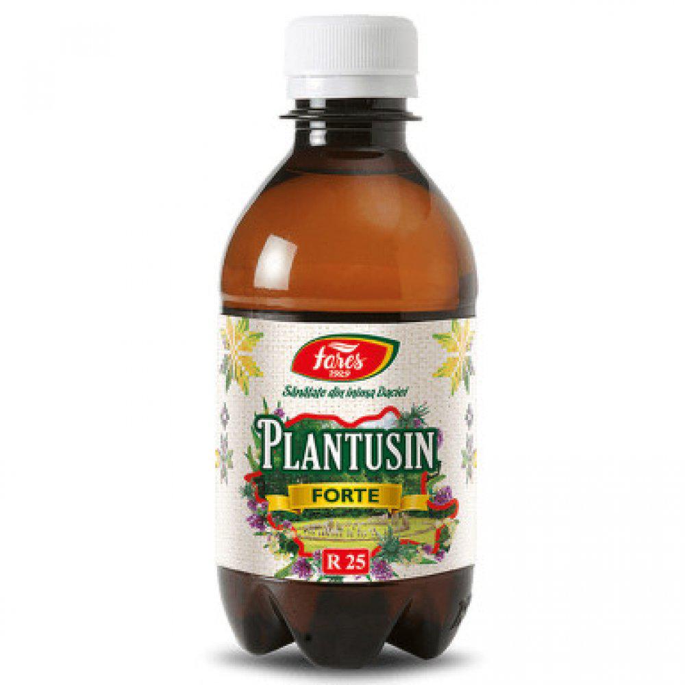 Sirop Plantusin Forte, R25, 250 ml, Fares