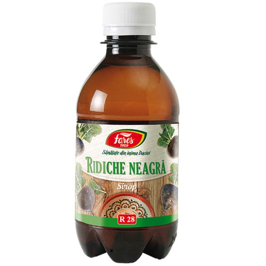 Sirop Ridiche Neagra, R28, 250 ml, Fares