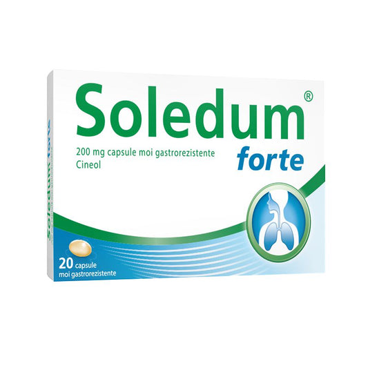 Soledum Forte, 200 mg, 20 capsule moi gastrorezistente, Klosterfrau Healthcare-