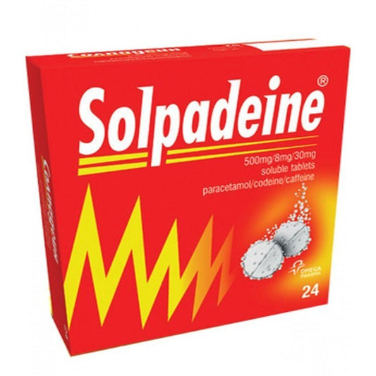 Solpadeine, 500 mg, 24 comprimate efervescente, Omega Pharma - 5391520949104