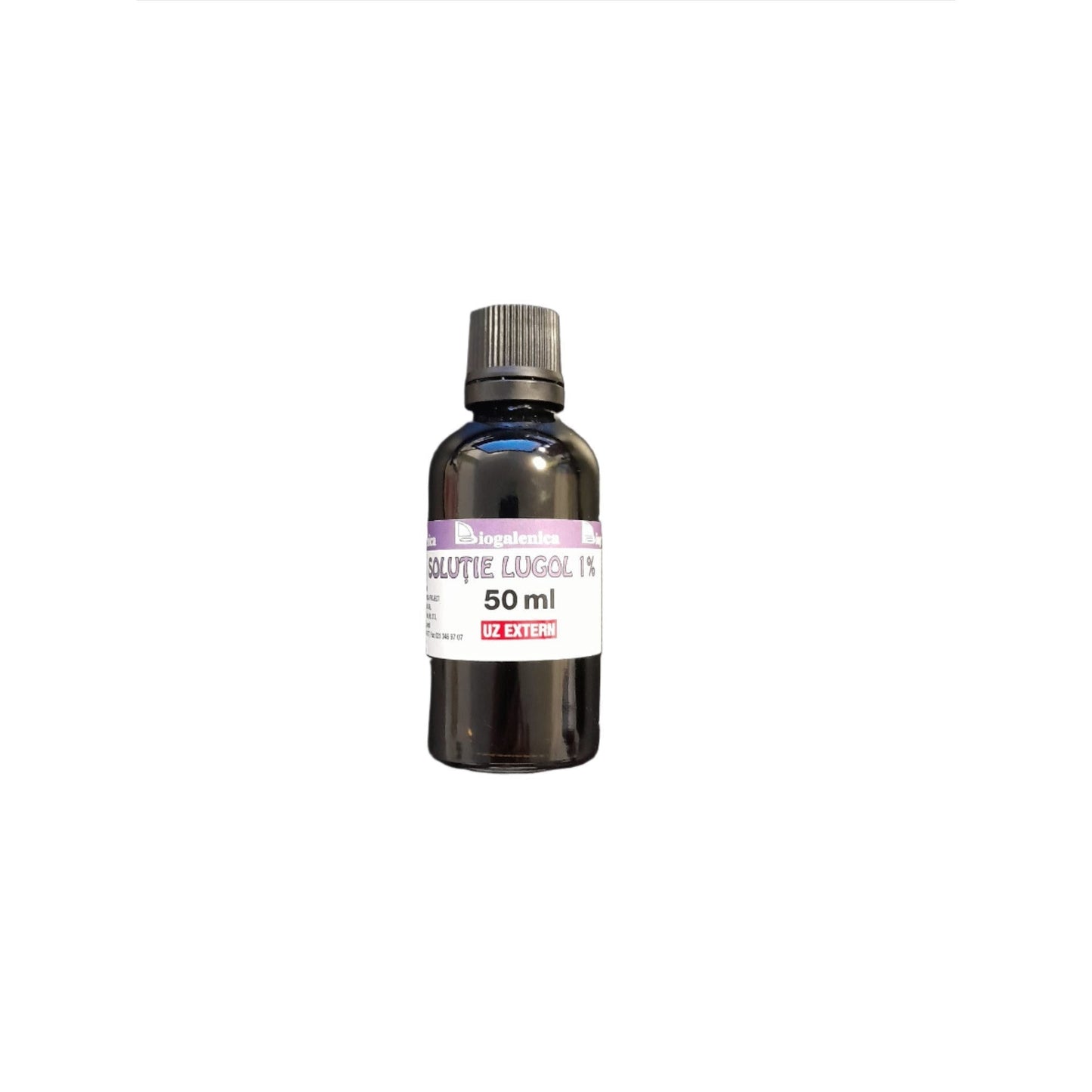 Solutie Lugol 1%, 50 ml, Biogalenica-
