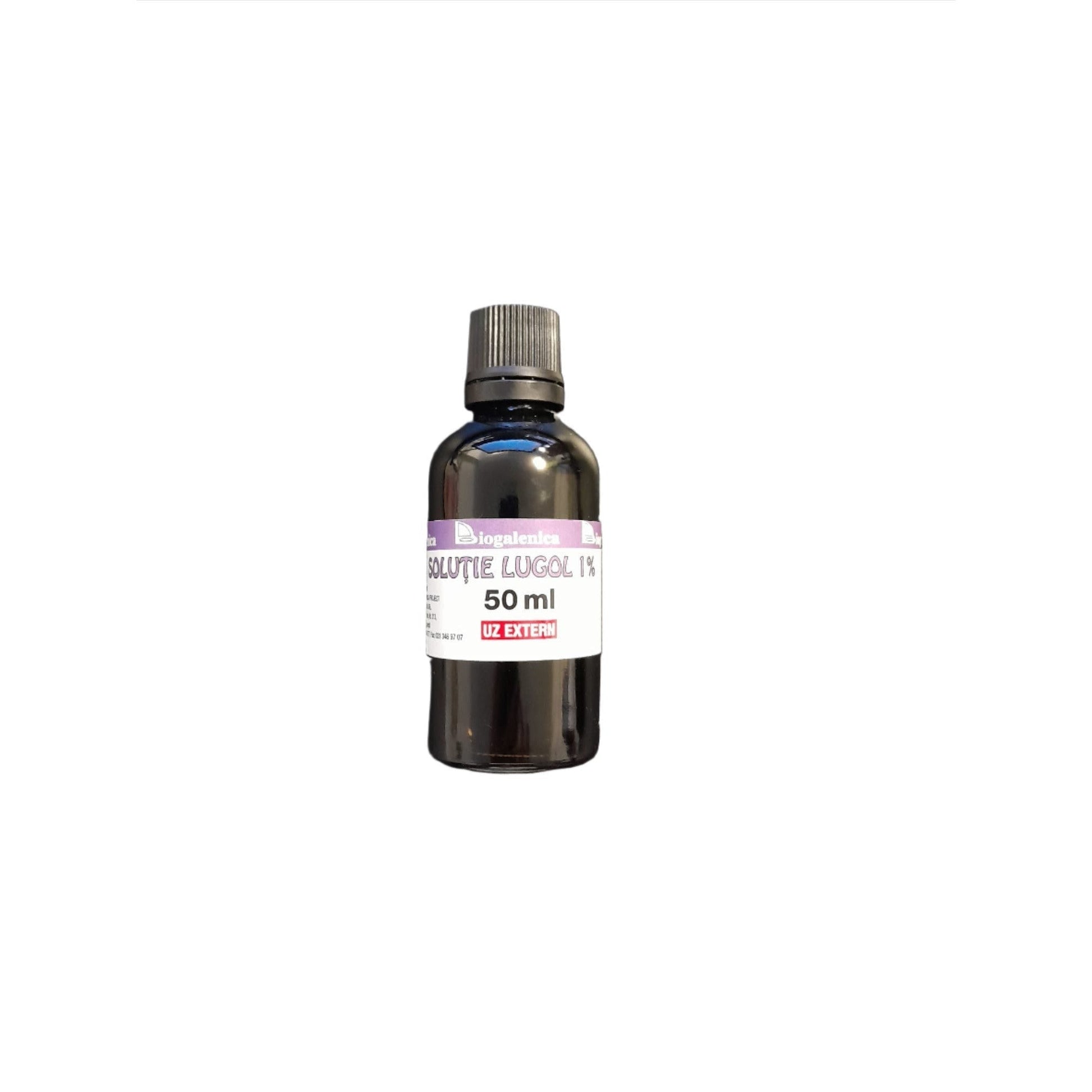 Solutie Lugol 1%, 50 ml, Biogalenica