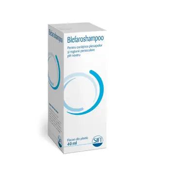 Solutie pentru curatarea pleoapelor Blefaroshampoo, 40ml, Sifi