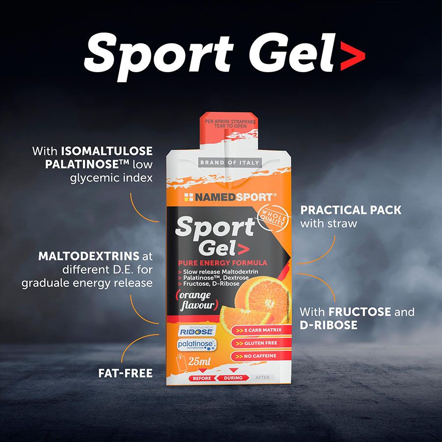SPORT GEL> Orange, 25 ml, Named Sport-