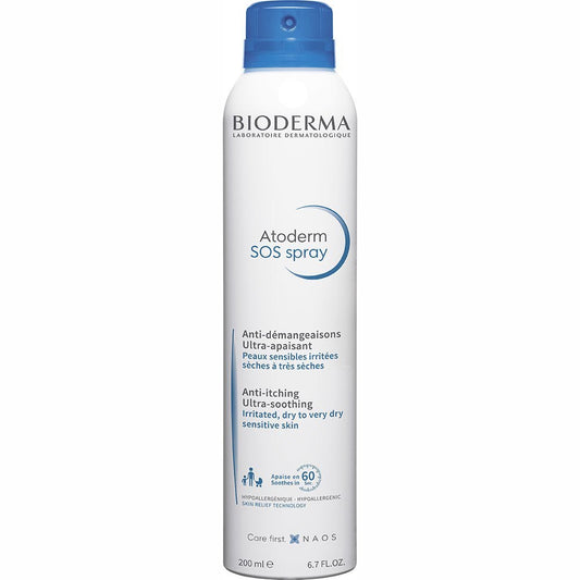 Spray anti - prurit cu efect calmant imediat Atoderm SOS, 200 ml, Bioderma - 3401528546341
