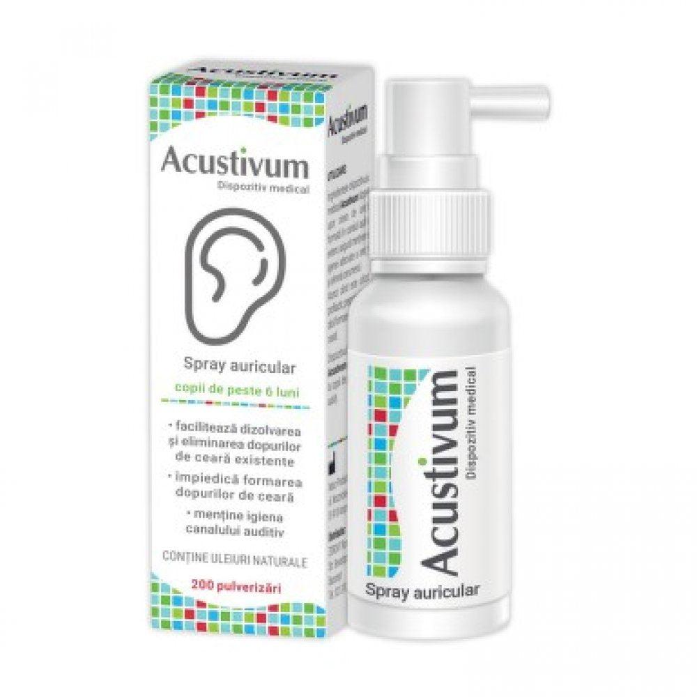 Spray auricular Acustivum, 20 ml, Zdrovit-