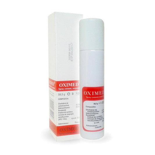 Spray cutanat, 59,5 g, Oximed-