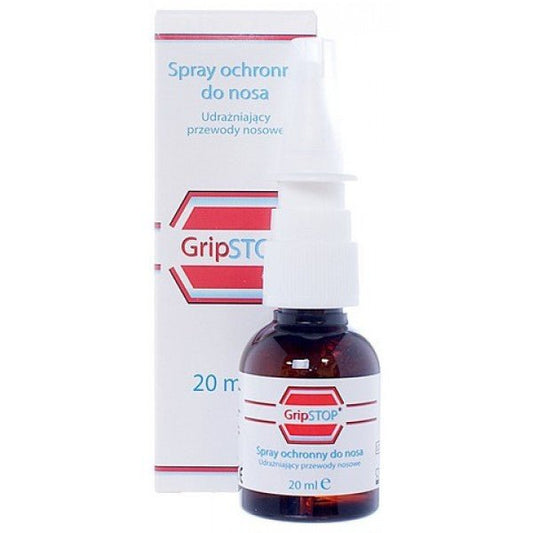 Spray nazal decongestionant si protectiv GripStop, 20 ml, Plantamed