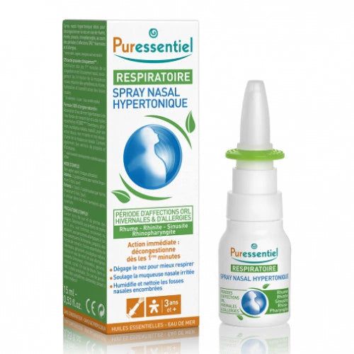 Spray nazal hipertonic 15 ml, Respiratory, Puressentiel