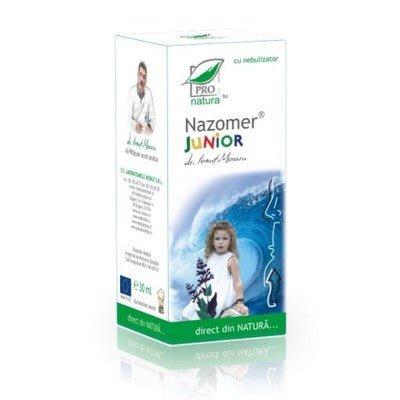 Spray nazal, Nazomer Junior, 30 ml, Pro Natura - 6420488009922