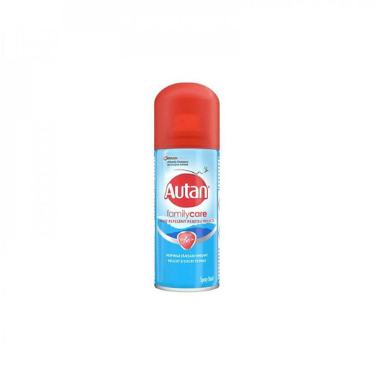 Spray uscat impotriva tantarilor Family Care, 100 ml, Autan-