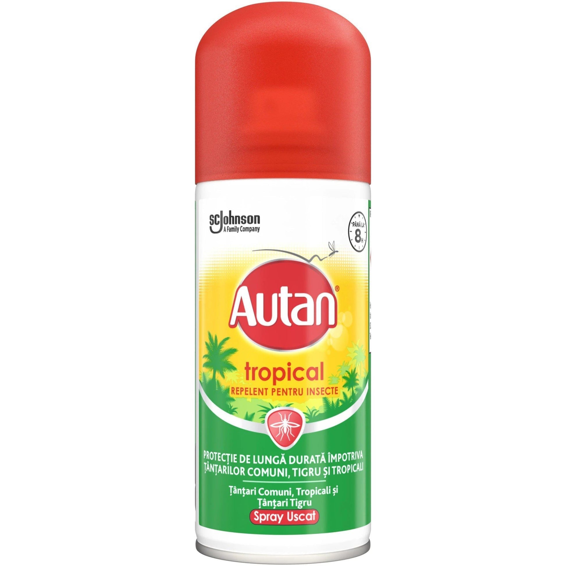 Spray uscat impotriva tantarilor Tropical, 100 ml, Autan-