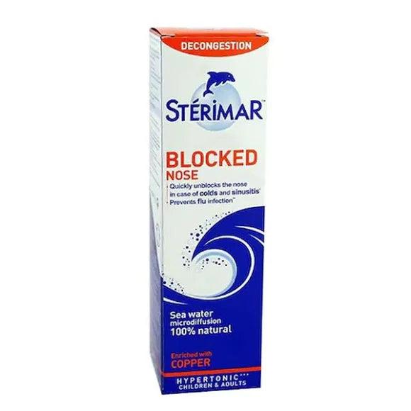 Spray nazal Sterimar  Blocked Nose, Cupru, Hypertonic, 50 ml, Lab Fumouze