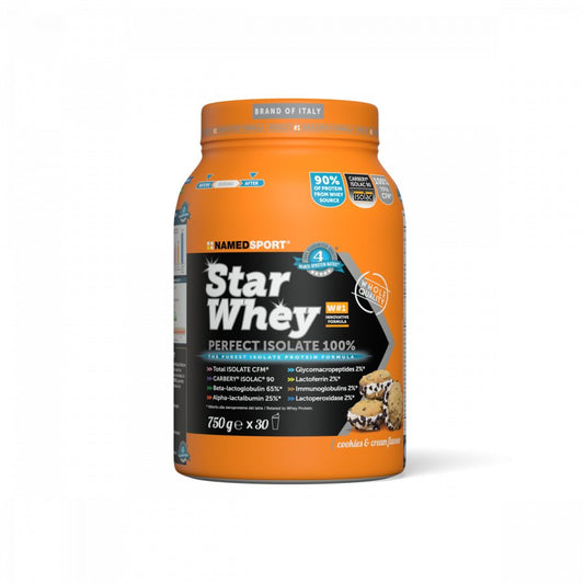 STAR WHEY ISOLATE> Cookies & Cream, 750 gr, Named Sport-