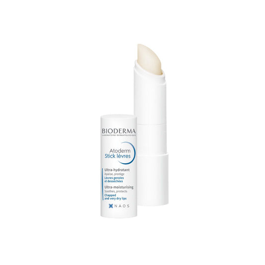 Stick buze Atoderm, 4 g, Bioderma-