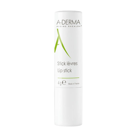 Stick de buze hidratant, 4 grame, A-Derma-