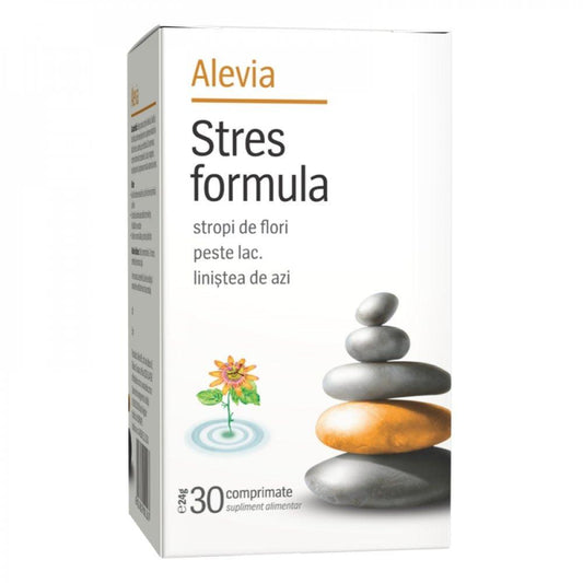 Stres formula, 30 comprimate, Alevia-