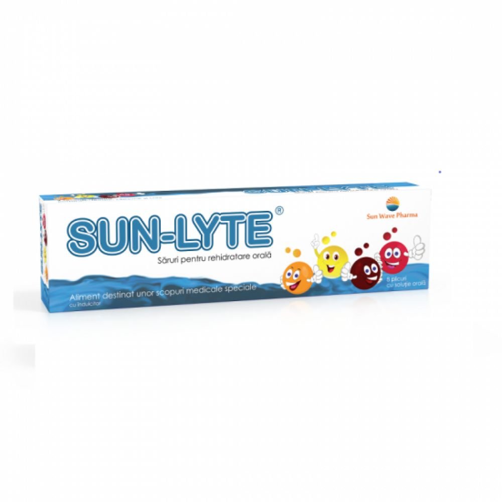 Sun-Lyte, 8 plicuri, Sun Wave Pharma-