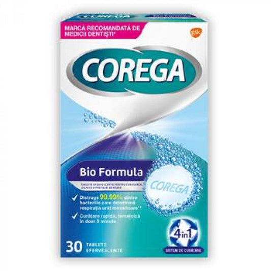 Tablete Bio Formula Corega, 30 tablete, Gsk-