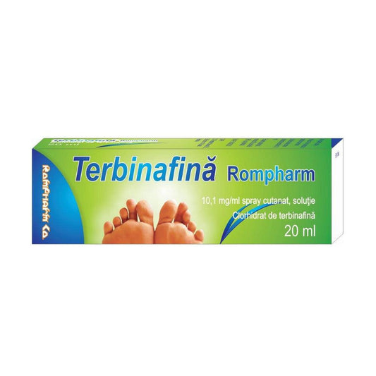 Terbinafina Spray, 10.1mg/ml, 20 ml, Rompharm-