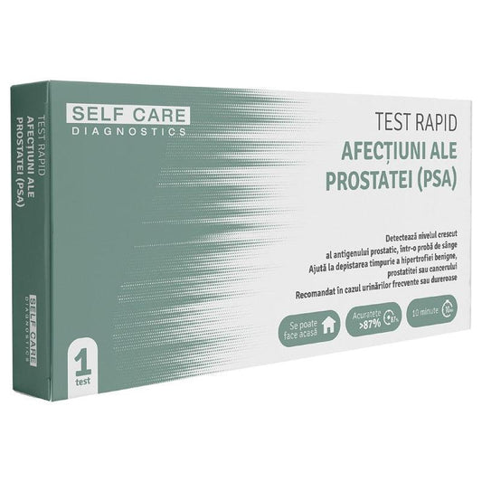 Test rapid afectiuni ale prostatei (PSA), 1 bucata, Self Care Diagnostics