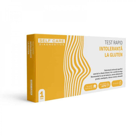 Test rapid intoleranta la gluten, 1 bucata, Veda Lab