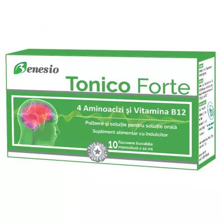 Tonico Forte, 10 flacoane buvabile, Benesio-