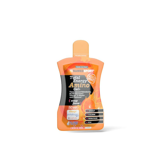 TOTAL ENERGY AMINO GEL> Orange Flavour, 50 ml, Named Sport-