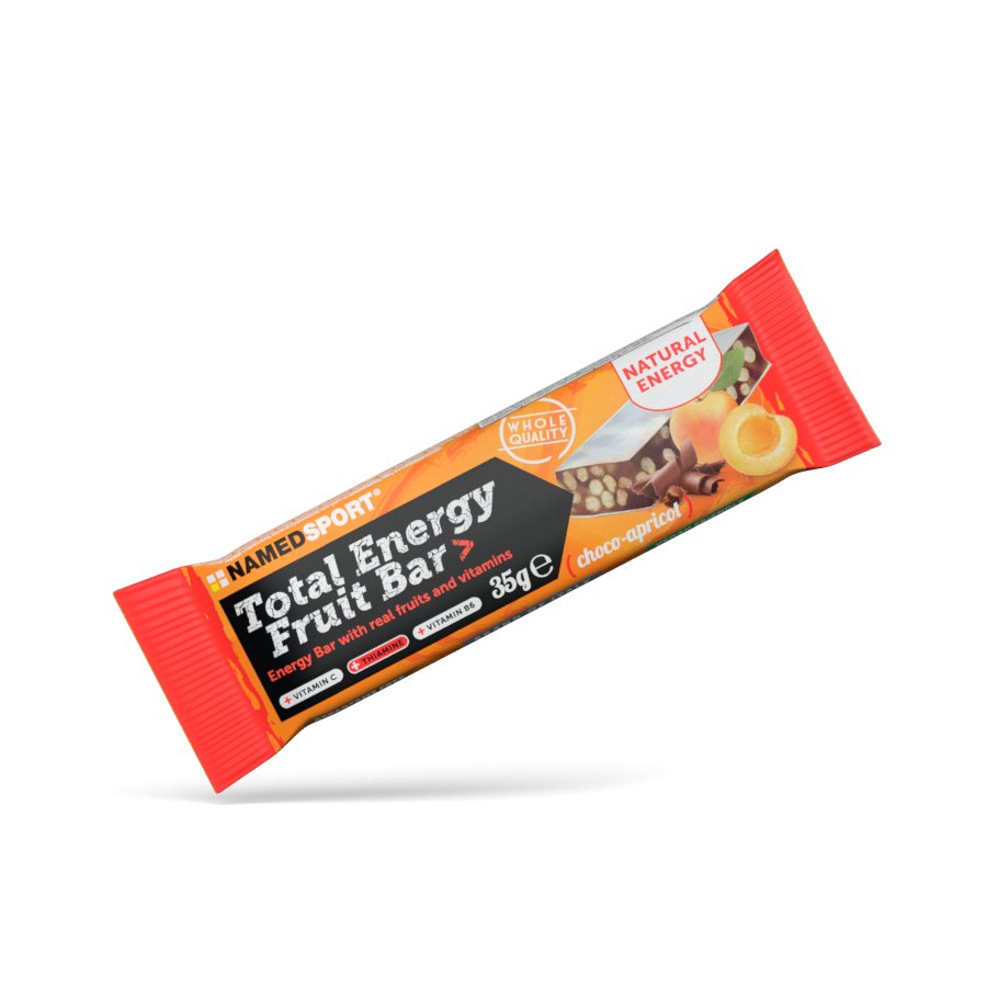 TOTAL ENERGY FRUIT BAR> Choco Apricot, 35 gr, Named Sport