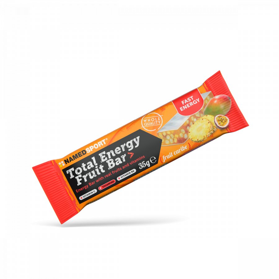 TOTAL ENERGY FRUIT BAR> Fruit Caribe, 35 gr, Named Sport