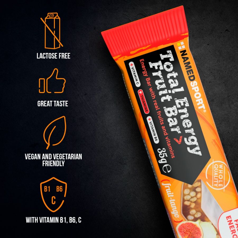 TOTAL ENERGY FRUIT BAR> Fruit Tango, 35 gr, Named Sport