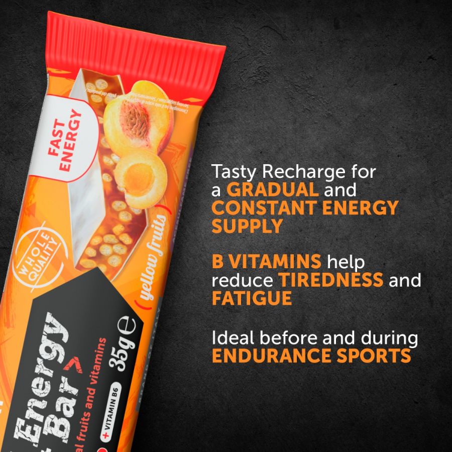 TOTAL ENERGY FRUIT BAR> Yellow Fruits, 35 gr, Named Sport