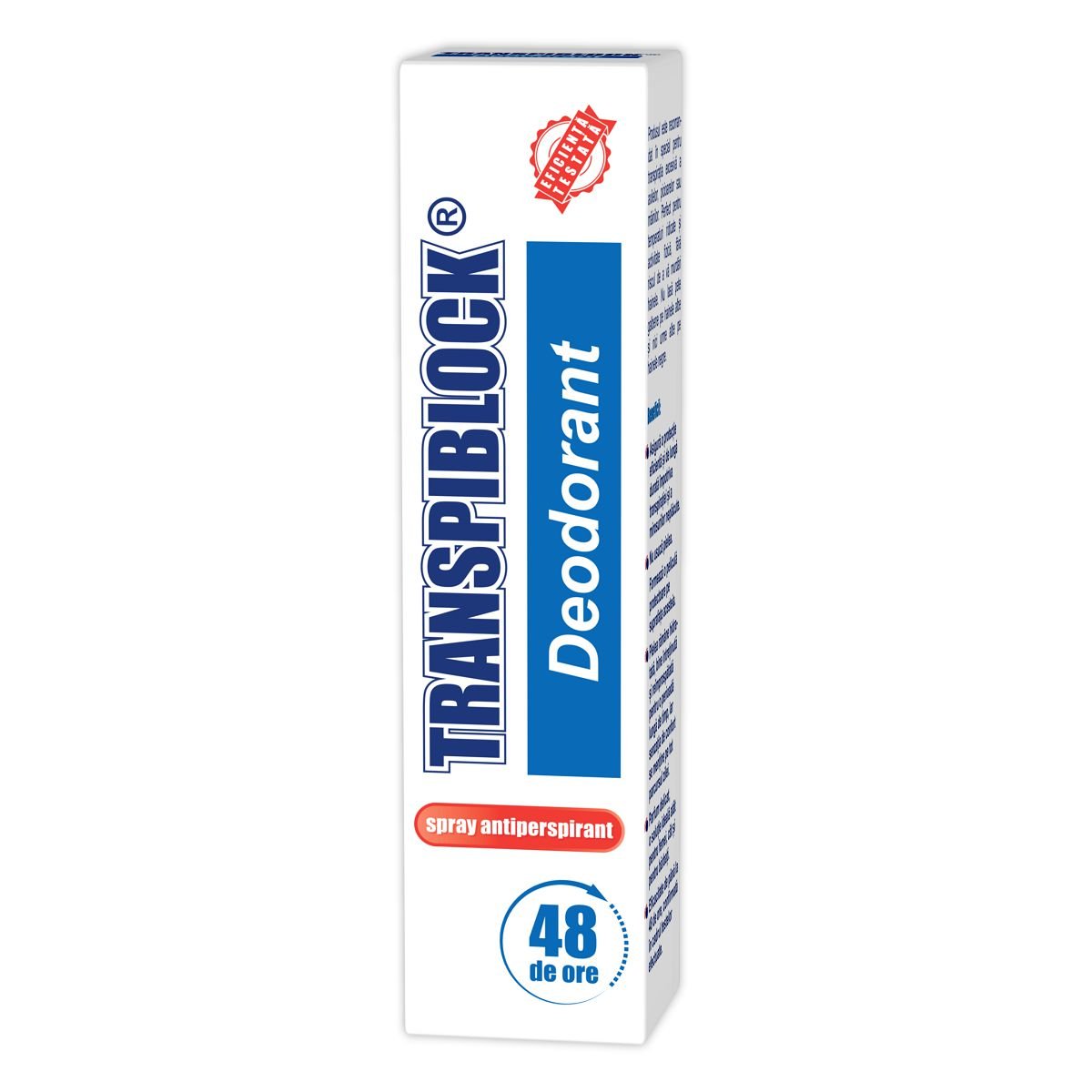 Transpiblock deodorant spray, 150 ml, Zdrovit-
