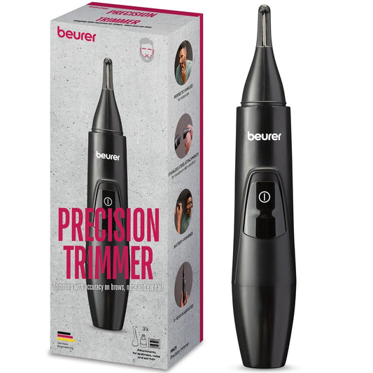 Trimmer de inalta precizie pentru nas, urechi si sprancene, MN2X, Beurer