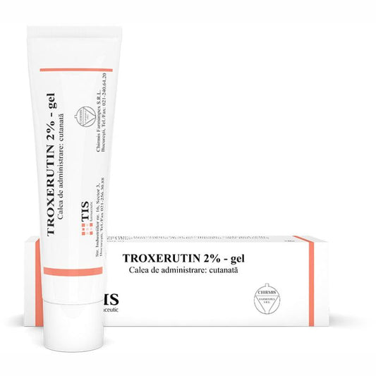 Troxerutin Gel 2%, 50 g, Tis Farmaceutic