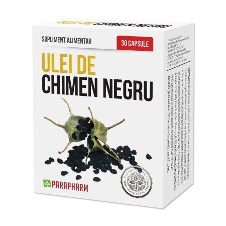 Ulei de Chimen Negru, 30 capsule, Parapharm-