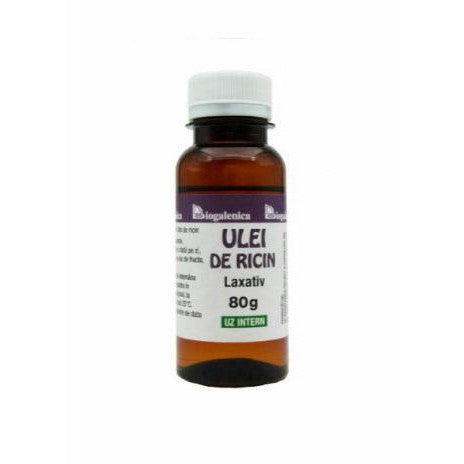 Ulei de Ricin laxativ, 80 g, Biogalenica