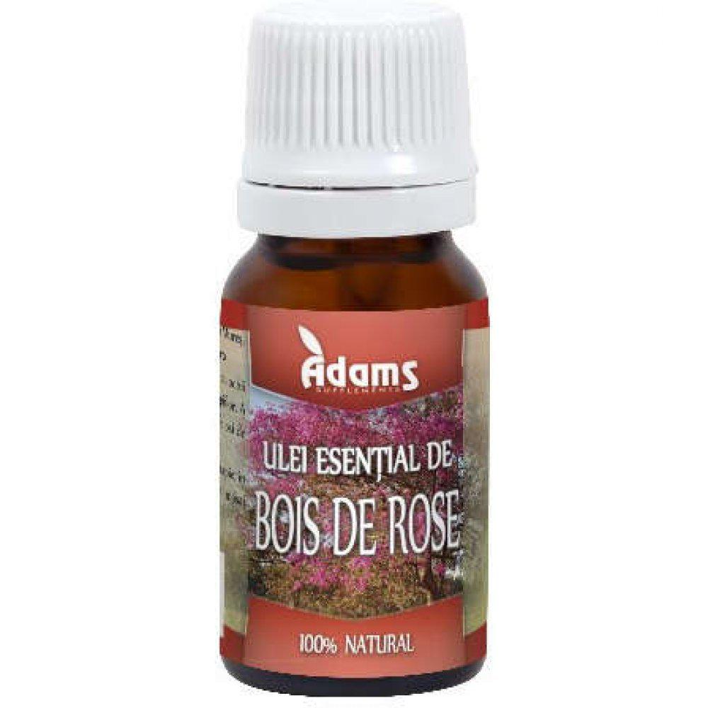 Ulei Esential de Bois de Rose (Lemn de Trandafir), 10 ml, Adams Vision-